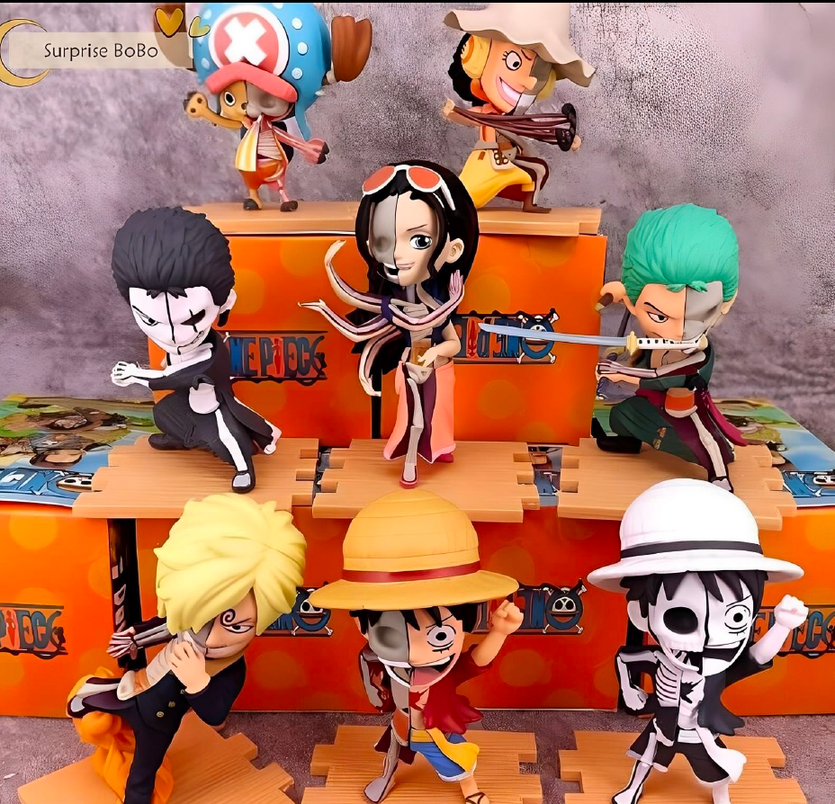 One Piece (Skeleton - Set of 8)